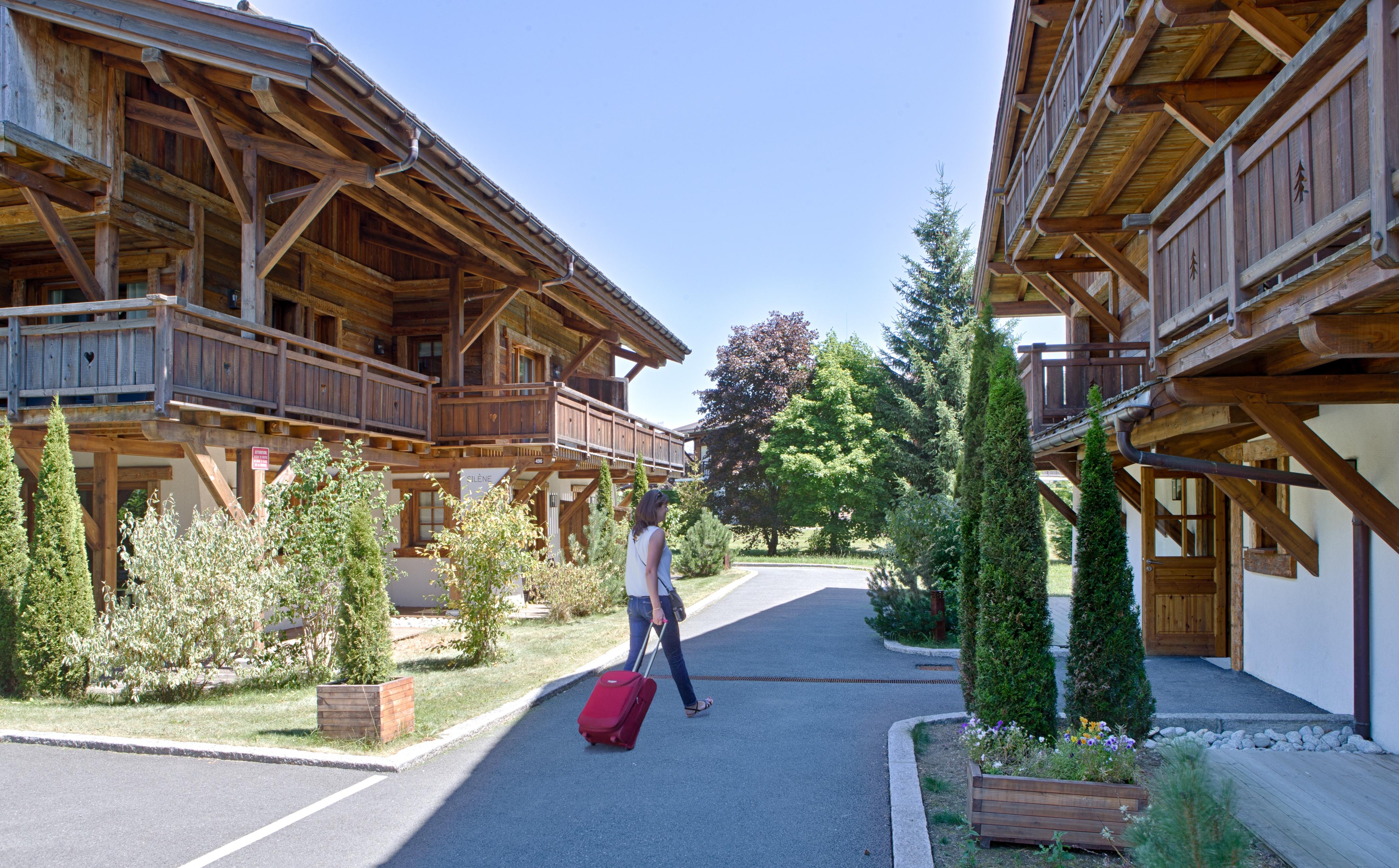 Les Loges Blanches Hotel Megeve Bagian luar foto